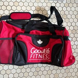 Red and Black Travel Bag , New